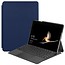 Case2go Microsoft Surface Go Tri-Fold Book Case Donker Blauw