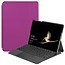 Case2go - Hoes voor de Microsoft Surface Go - Tri-Fold Book Case-Paars