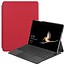 Case2go - Hoes voor de Microsoft Surface Go - Tri-Fold Book Case - Rood