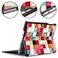 Case2go - Hoes voor de Microsoft Surface Go - Tri-Fold Book Case - Blocks