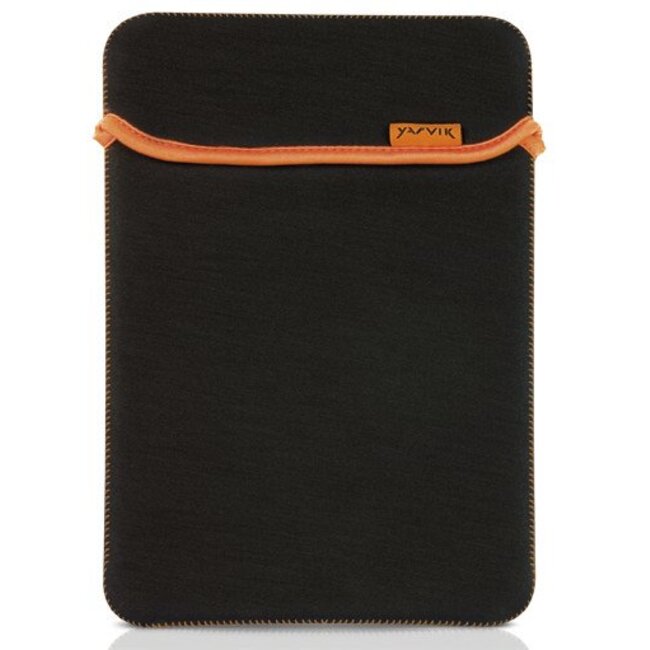 10 inch - universele neoprene tablet sleeve - Zwart / Wit