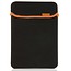 10 inch - universele neoprene tablet sleeve - Zwart / Wit