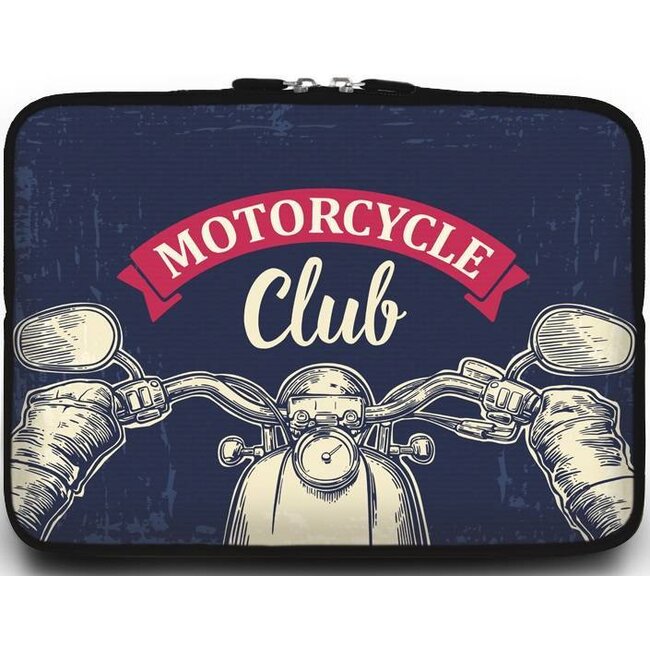 Universele Laptop Sleeve - 10.2 inch - Motorcycle Club
