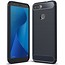 Asus Zenfone Max Plus M1 (ZB570TL) - Geborstelde TPU Cover - Donker Blauw