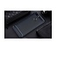 Asus Zenfone Max Plus M1 (ZB570TL) - Geborstelde TPU Cover - Donker Blauw