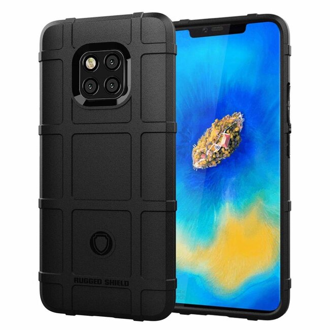 Huawei Mate 20 Pro - Heavy Armor TPU Bumper - Zwart