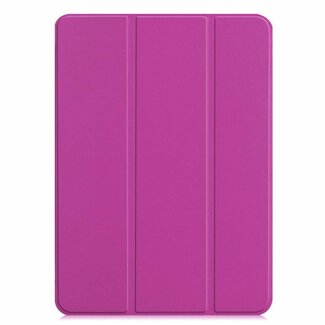 Case2go Apple iPad Pro 11 (2018) hoes - Tri-Fold Book Case - Paars
