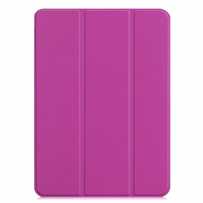 Case2go - Hoes voor de Apple iPad Pro 11 (2018/2020) - Tri-Fold Book Case - Paars