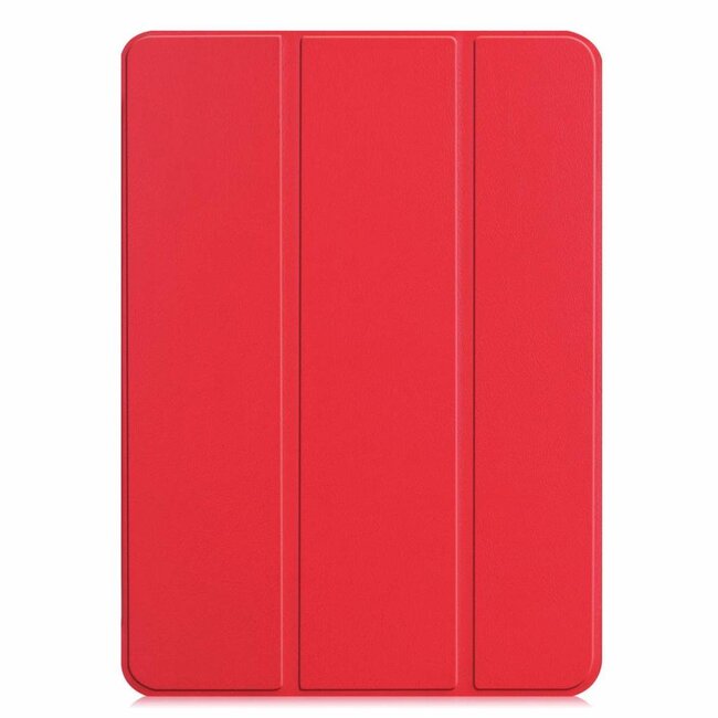 Case2go - Hoes voor de Apple iPad Pro 11 (2018/2020) - Tri-Fold Book Case - Rood