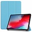 Case2go - Hoes voor de Apple iPad Pro 11 (2018/2020) - Tri-Fold Book Case - Licht Blauw