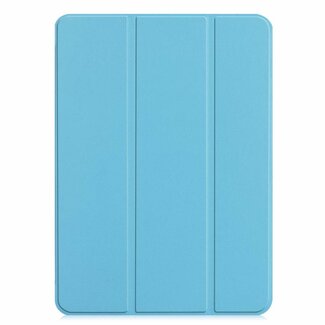 Case2go Apple iPad Pro 11 (2018) hoes - Tri-Fold Book Case - Licht Blauw