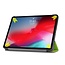 Case2go - Hoes voor de Apple iPad Pro 11 (2018/2020) - Tri-Fold Book Case - Groen