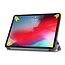 Case2go - Hoes voor de Apple iPad Pro 11 (2018/2020) - Tri-Fold Book Case - Vlinders