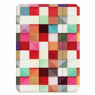 Case2go Apple iPad Pro 11 (2018) hoes - Tri-Fold Book Case - Blocks