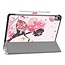 Case2go - Hoes voor de Apple iPad Pro 11 (2018/2020) - Tri-Fold Book Case - Flower Fairy