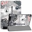 Case2go - Hoes voor de Apple iPad Pro 11 (2018/2020) - Tri-Fold Book Case - Eiffeltoren