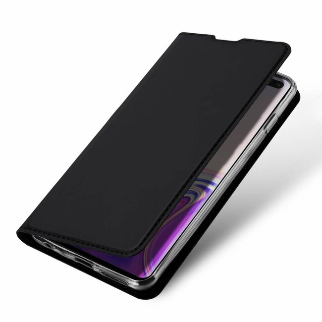 Samsung Galaxy S10 Plus hoesje - Dux Ducis Skin Pro Book Case - Zwart