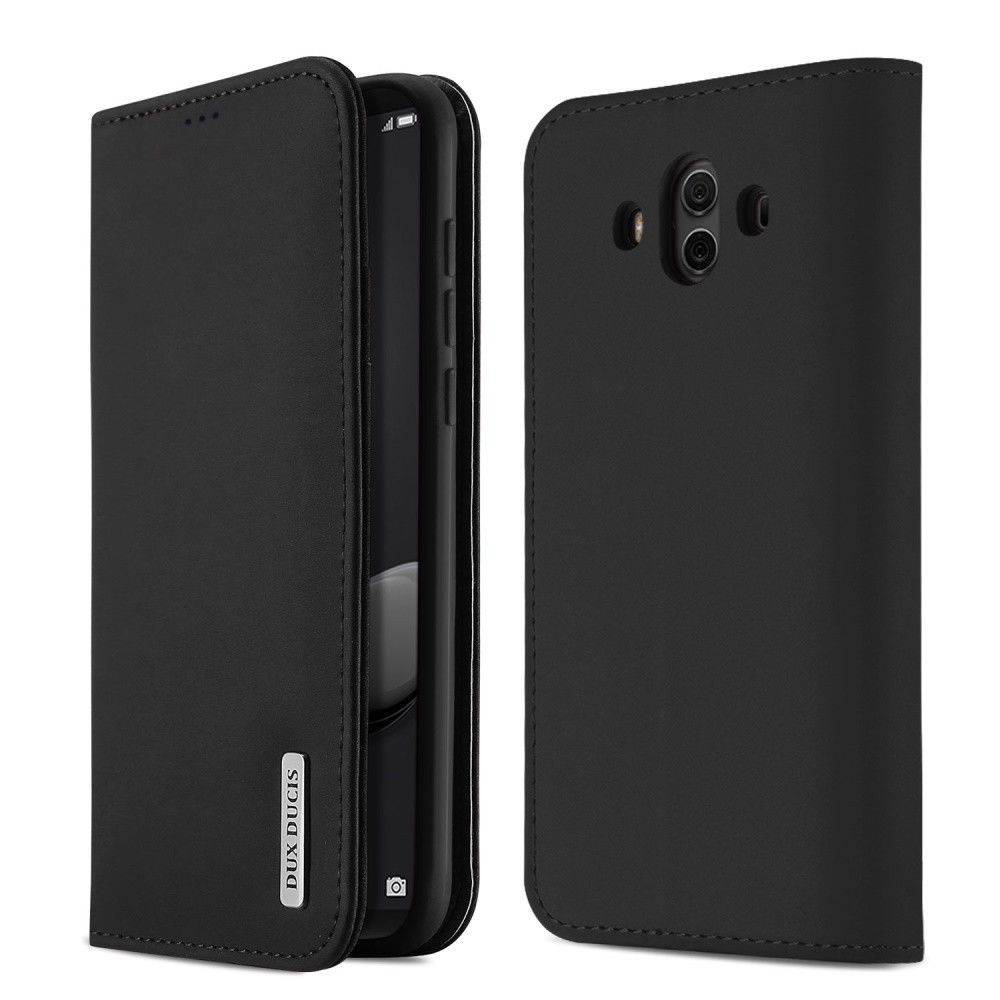 Huawei Mate 10 hoesje - Dux Ducis Wish Wallet Book Case - Zwart afbeelding