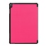 Case2go - Hoes voor de Lenovo Tab P10 (TB-X705) - Tri-fold Book Case - Magenta