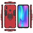 Schokbestendige back cover met ring houder - Honor 10 lite - Rood