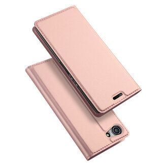 Dux Ducis Sony Xperia XZ4 Compact hoesje - Dux Ducis Skin Pro Book Case - Rosé-Goud