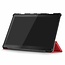 Case2go - Hoes voor de Lenovo Tab M10 - Tri-Fold Book Case (TB-X605 & TB-X505) - Rood