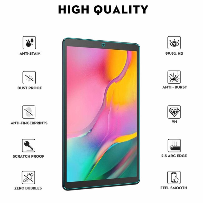Samsung Galaxy Tab A 10.1 (2019) Tempered Glass Screenprotector