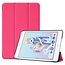 Case2go - Hoes voor de Apple iPad Mini (2019) - Tri-Fold Book Case - Magenta