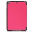 Case2go - Hoes voor de Apple iPad Mini (2019) - Tri-Fold Book Case - Magenta