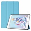 Case2go iPad Mini 2019 hoes - Tri-Fold Book Case - Licht Blauw