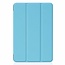 Case2go - Hoes voor de Apple iPad Mini (2019) - Tri-Fold Book Case - Licht Blauw