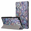 Case2go - Hoes voor de Lenovo Tab E8 hoes (TB-8304F) - Tri-Fold Book Case - Painting