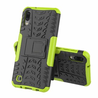 Case2go Samsung Galaxy M10 hoes - Schokbestendige Back Cover - Groen