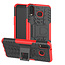 Case2go Samsung Galaxy A6s hoes - Schokbestendige Back Cover - Rood