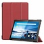 Case2go - Hoes voor de Lenovo Tab M10 - Tri-Fold Book Case (TB-X605 & TB-X505) - Donker Rood