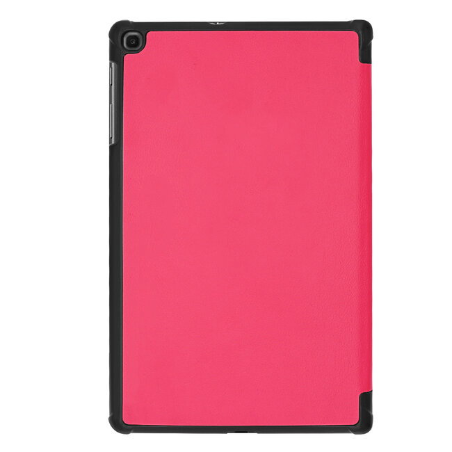 Case2go - Hoes voor de Samsung Galaxy Tab A 10.1 (2019) - Tri-Fold Book Case - Magenta