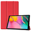 Case2go - Hoes voor de Samsung Galaxy Tab A 10.1 (2019) - Tri-Fold Book Case - Rood