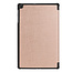 Case2go - Hoes voor de Samsung Galaxy Tab A 10.1 (2019) - Tri-Fold Book Case - Rosé-Gold