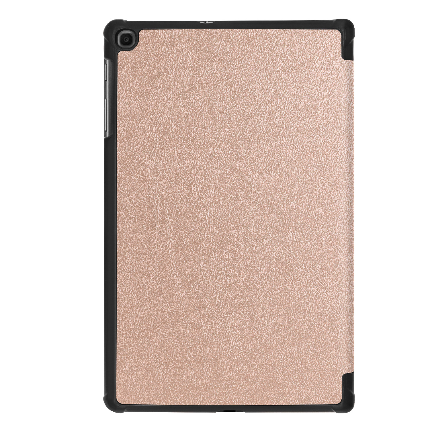 Samsung Galaxy Tab 2019 hoes - Tri-Fold Book Case - Rosé-Gold | Case2go.nl