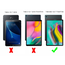 Case2go - Hoes voor de Samsung Galaxy Tab S5e - Tri-Fold Book Case - Wit