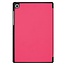 Case2go - Hoes voor de Samsung Galaxy Tab S5e - Tri-Fold Book Case - Magenta