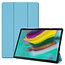 Case2go - Hoes voor de Samsung Galaxy Tab S5e - Tri-Fold Book Case - Licht blauw