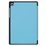Case2go - Hoes voor de Samsung Galaxy Tab S5e - Tri-Fold Book Case - Licht blauw