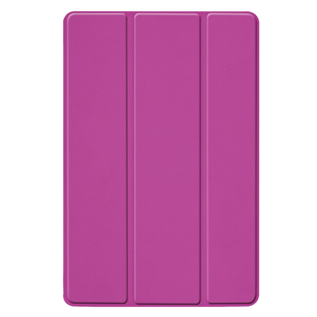 Case2go - Hoes voor de Samsung Galaxy Tab S5e - Tri-Fold Book Case - Paars