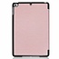 Case2go - Hoes voor de Apple iPad Mini (2019) - Tri-Fold Book Case - Rosé Goud