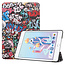 Case2go iPad Mini 2019 hoes - Tri-Fold Book Case - Graffiti