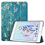 Case2go - Hoes voor de Apple iPad Mini (2019) - Tri-Fold Book Case - Witte Bloesem