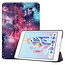 Case2go - Hoes voor de Apple iPad Mini (2019) - Tri-Fold Book Case - Galaxy