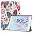 Case2go - Hoes voor de Apple iPad Mini (2019) - Tri-Fold Book Case - Vlinders