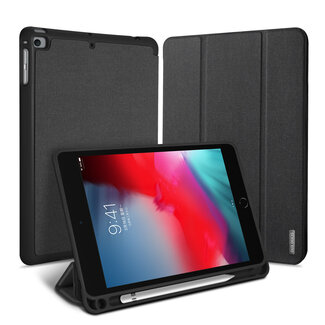 Dux Ducis iPad Mini 7.9 (2019) hoes - Dux Ducis Domo Book Case met stylus pen houder - Zwart